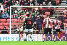 Stoke City score their fifth goal on a dismal afternoon for Sunderland