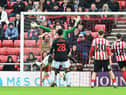 Stoke City score their fifth goal on a dismal afternoon for Sunderland