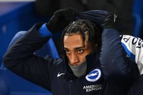 Joao Pedro of Brighton & Hove Albion looks set to leave this summer. 