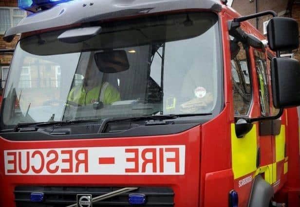 The man sadly died in hospital after being rescued by firefighters