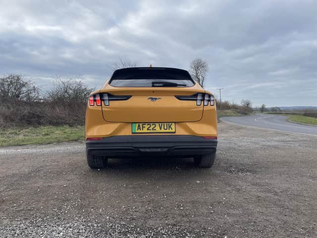 No Ford badge but the Prancing Horse gives the game away.