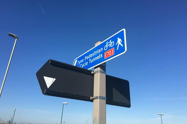 The tunnel links up with pedestrian and cycle routes at either side, with plans to improve links and encourage cycling commuting.