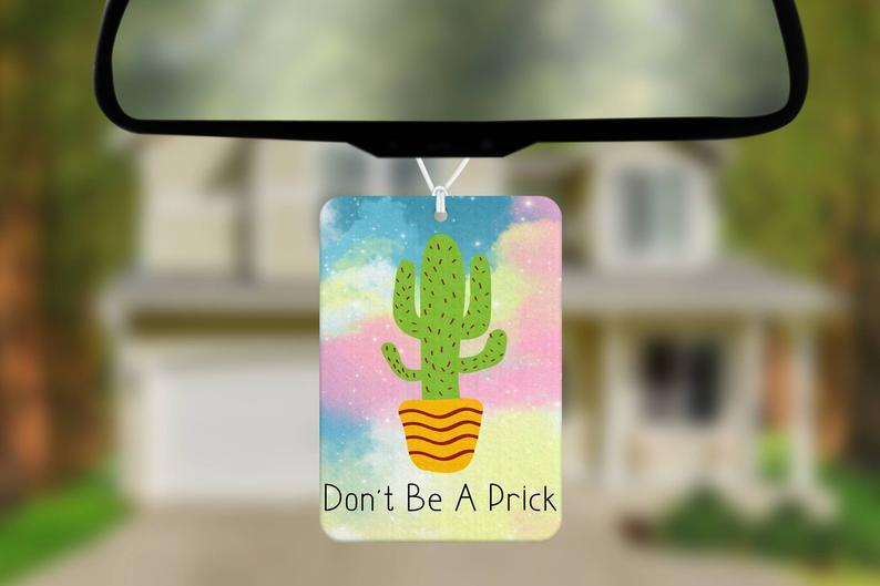 PrintYourHeartCo sells air fresheners, cushions, mugs and gift tags.