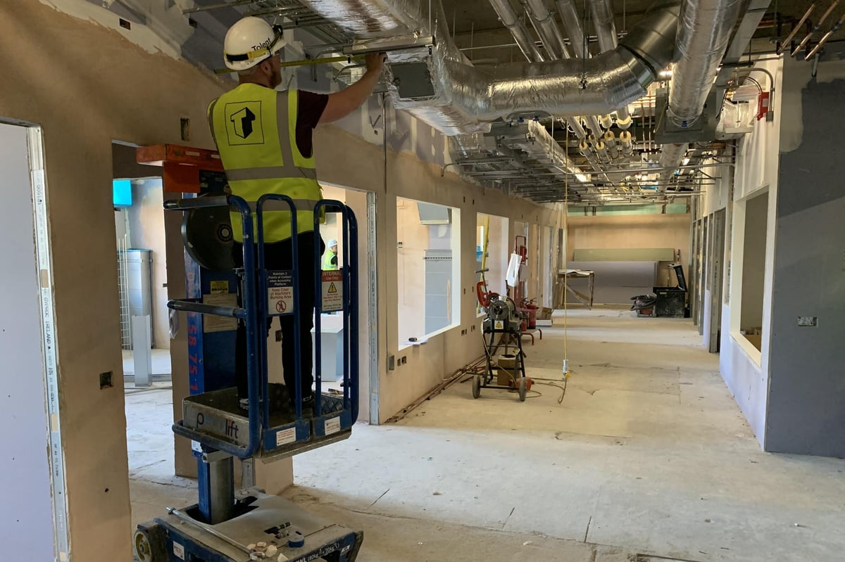 Work underway on new state-of-the-art £3m Critical Care Unit to revolutionise care for the most seriously ill patients at South Tyneside District Hospital