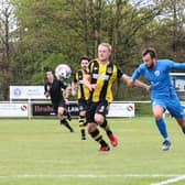 Hebburn Town players in action. Picture Andrew Machin