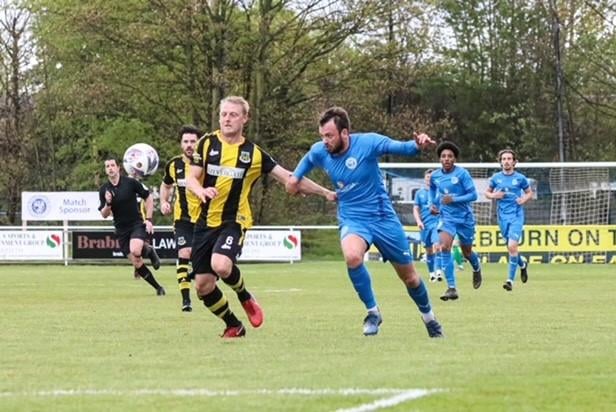 Hebburn Town players in action. Picture Andrew Machin
