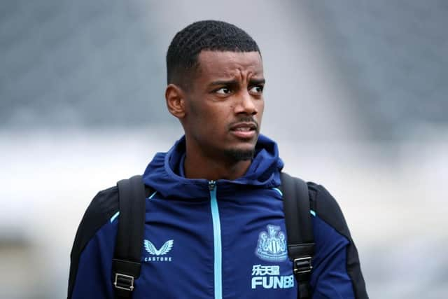 Newcastle United club record signing Alexander Isak.