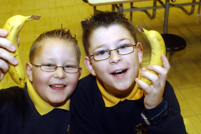 Do you recognise the pupils at the New Silksworth Infant and Junior School breakfast club in 2006?