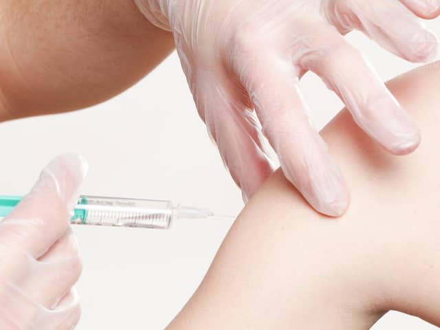 File picture of a flue vaccination. Photograph by Pixabay
