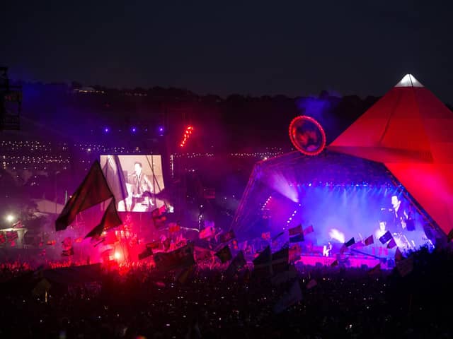 Are you excited for Glastonbury this year?  Photo credit: OLI SCARFF/AFP via Getty Images