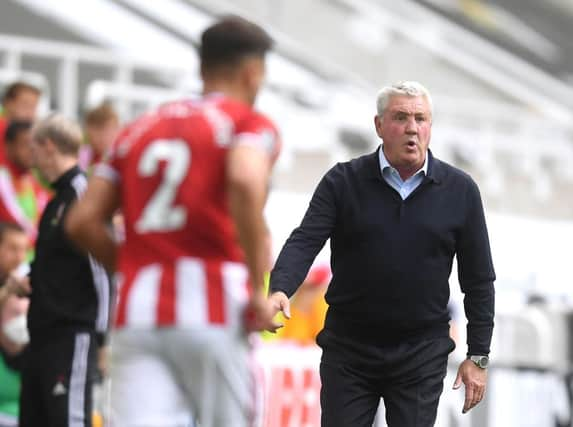 Newcastle United manager Steve Bruce.