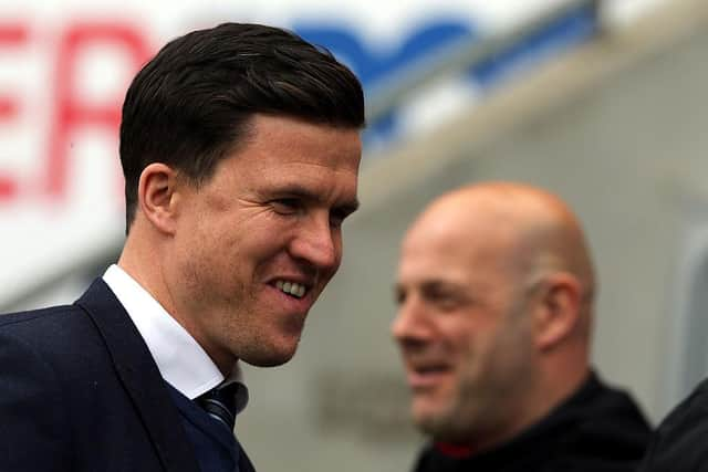 Gary Caldwell left Newcastle United yesterday and is 'in talks' with Oldham Athletic (Photo by Nigel Roddis/Getty Images)