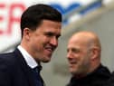 Gary Caldwell left Newcastle United yesterday and is 'in talks' with Oldham Athletic (Photo by Nigel Roddis/Getty Images)