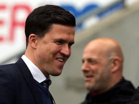 Gary Caldwell left Newcastle United yesterday and is 'in talks' with Oldham Athletic (Photo by Nigel Roddis/Getty Images)
