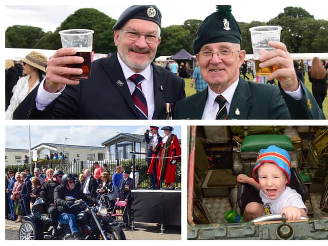 The whole community gathered to mark annual Armed Forces Day in South Shields on Sunday.