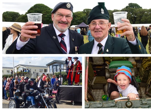 The whole community gathered to mark annual Armed Forces Day in South Shields on Sunday.
