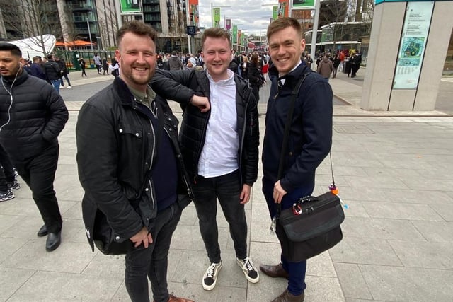 Newcastle United on Wembley Way