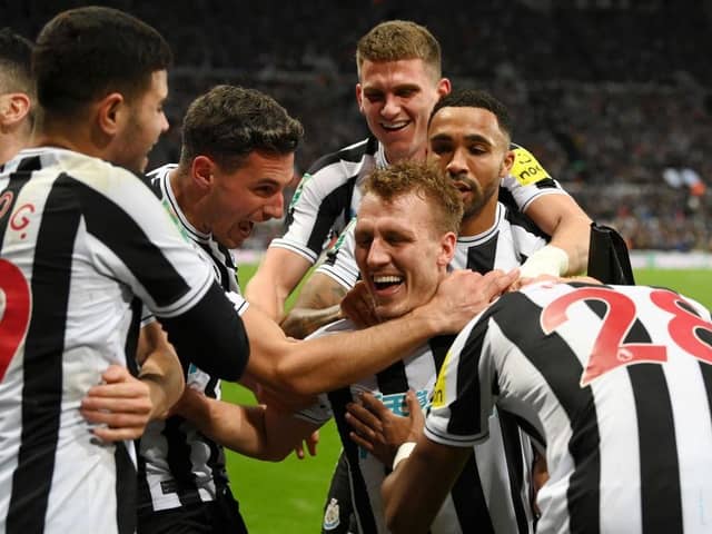 Newcastle United's squad values (Photo by Stu Forster/Getty Images)