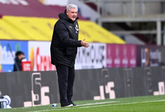 Steve Bruce, Manager of Newcastle United. (Photo by Stu Forster/Getty Images)