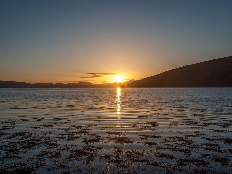 Applecross campsite can be found on a remote peninsula in Wester Ross. "It's fantastic," says Alex, "There's a single track road up into the mountains, it's really beautiful." The local inn serves amazing food brought in by local fishermen.