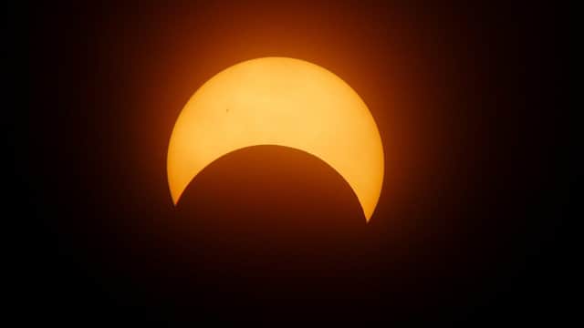 A Partial solar eclipse is due to take place today.