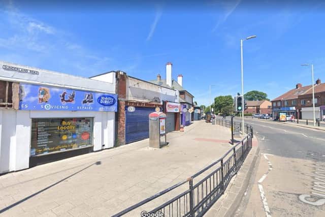 The proposed site of new pizza restaurant in Sunderland Road, South Shields.