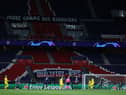 The PSG and Dortmund game was played behind closed doors.