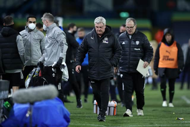 Newcastle United manager Steve Bruce.