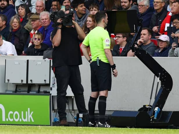 Alan Shearer branded the decision to award Brentford a penalty as 'terrible' (Photo by Clive Rose/Getty Images)