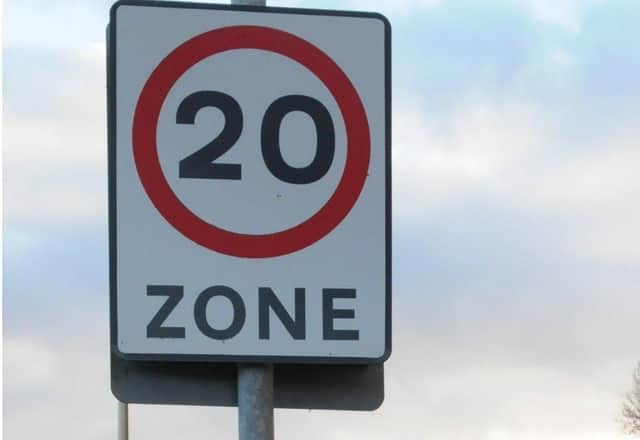 New speed restrictions are in place