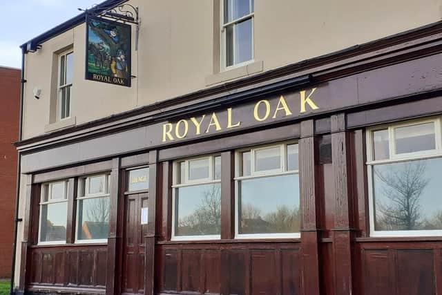 The Royal Oak is open too.