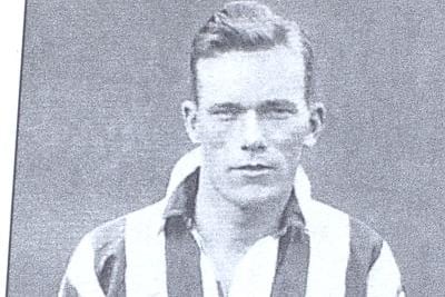 Born in Dublin, Dunne scored a remarkable 143 goals in 173 games for United between 1926 and 1934 before going on to represent Arsenal. He still holds the record for scoring in consecutive games in the English top flight, with 12 - Jamie Vardy could 'only' manage 11 a few years back