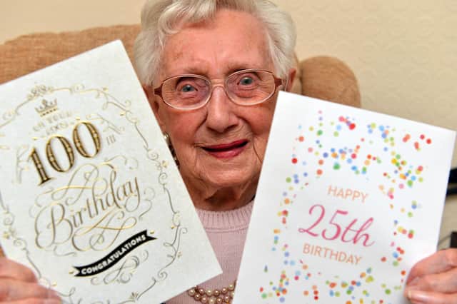 Leap year birthday for Mary Purvis who turns 100 years old