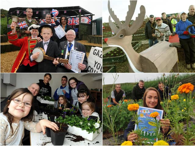 Allotment photos galore but who do you recognise in these photos.