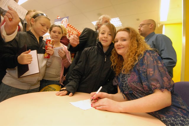 The opening of the new Poundland in King Street in 2009 and Coronation Street actress Jennie McAlpine performed the ceremony.