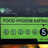 Food hygiene ratings are awarded by the Food Standards Agency.