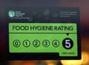 Food hygiene ratings are awarded by the Food Standards Agency.