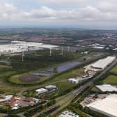The solar farm will add to Nissan's existing renewable energy sources at the plant.
