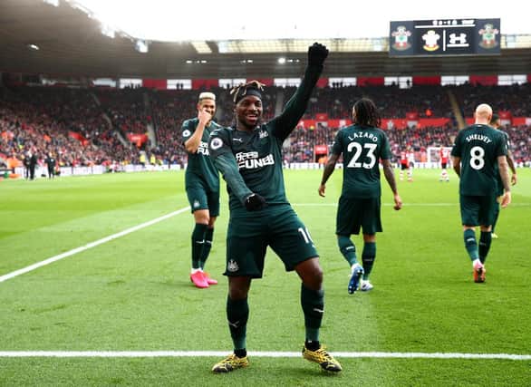 Allan Saint-Maximin.