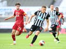 Dwight Gayle of Newcastle United. (Photo by Laurence Griffiths/Getty Images)