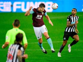James Tarkowski is set to leave Burnley when his contract expires in the summer (Photo by PETER POWELL/POOL/AFP via Getty Images)