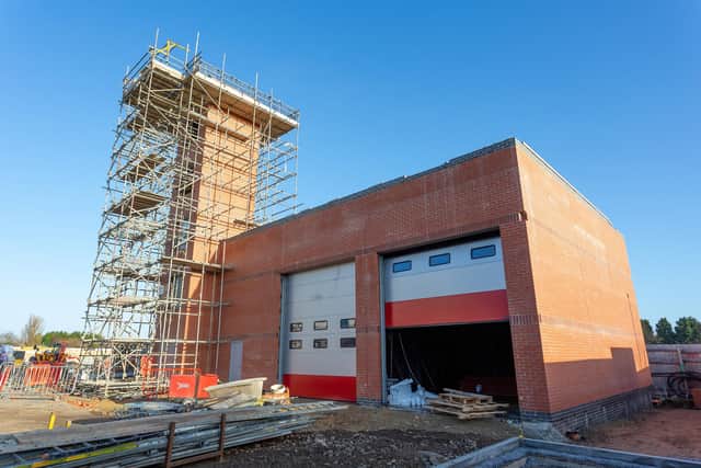 Construction work in progress at Hebburn Tri Station. Photo by Graham Brown / Chapman Brown Photography