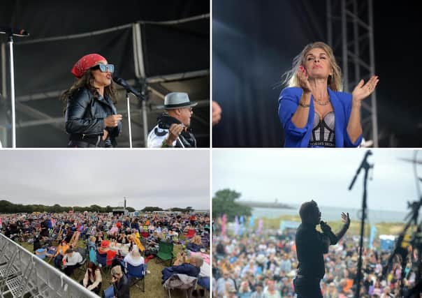 The summer programme of free gigs in Bents Park ended with a celebration of the 80s.