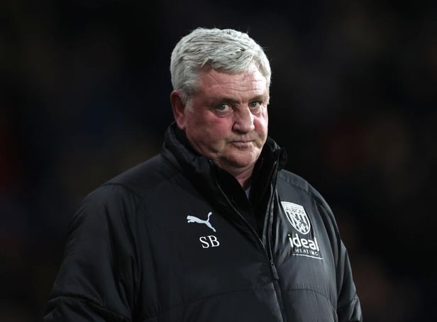 West Bromwich Albion manager Steve Bruce.