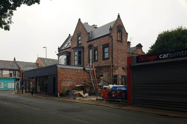 Proposed site for two new retail units, Moor Lane, Harton, South Shields.