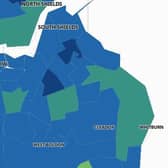 These are the areas of South Tyneside with the lowest Covid-19 case rates.