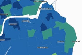 These are the areas of South Tyneside with the lowest Covid-19 case rates.