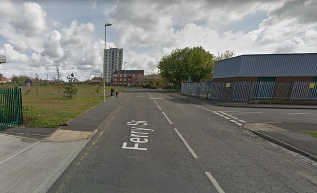 The alleged incident happened in Ferry Street, Jarrow