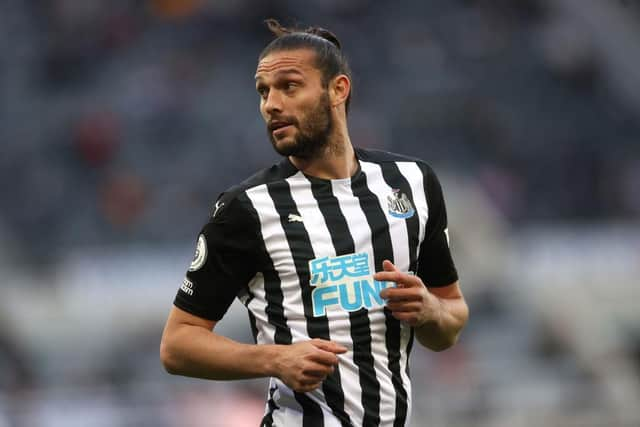 Andy Carroll is reportedly in talks with Reading following his release from Newcastle United. (Photo by Carl Recine - Pool/Getty Images)