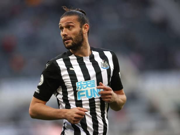 Andy Carroll is reportedly in talks with Reading following his release from Newcastle United. (Photo by Carl Recine - Pool/Getty Images)
